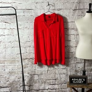 🎯Target Brand Merona Women's Collared Blouse Top - Size Large